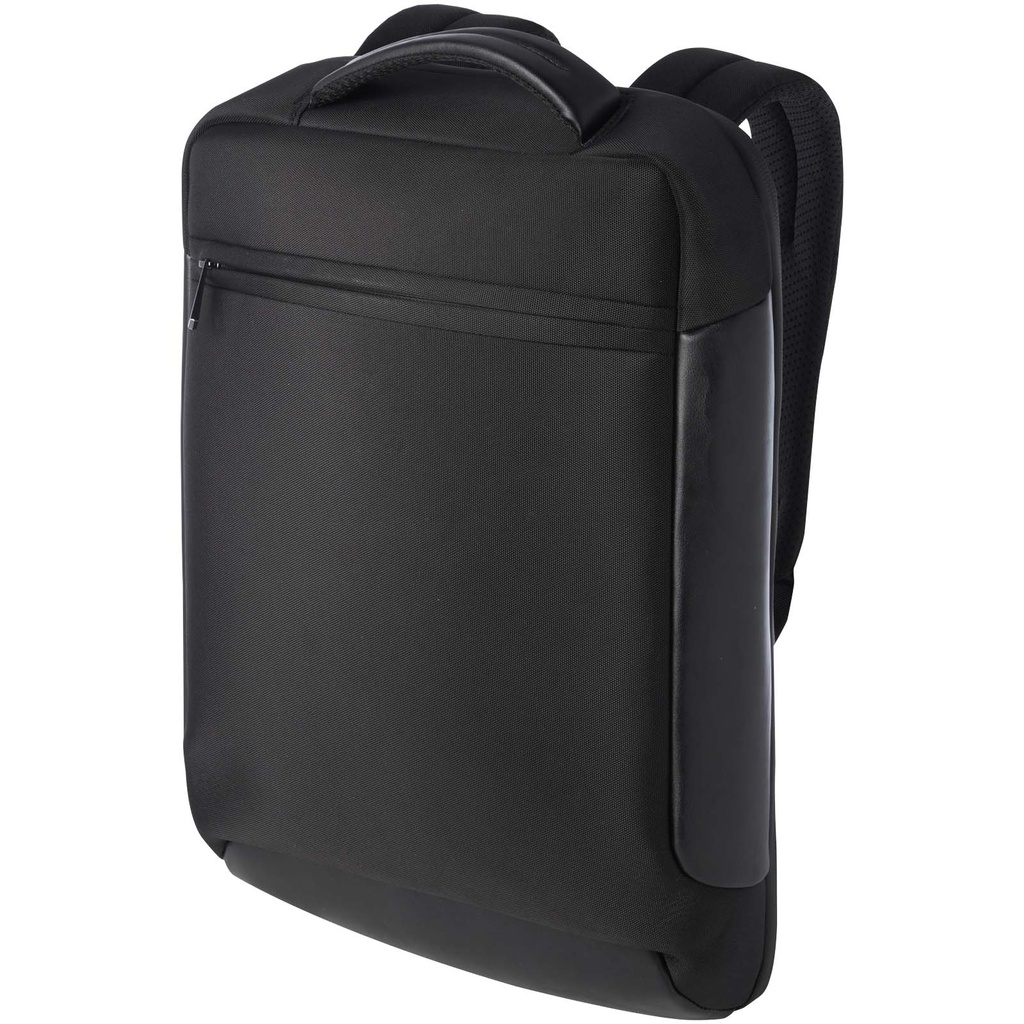 Expedition Pro kompaktowy plecak na laptopa 15,6-cali o pojemności 12 l wykonany z materiałów z recyklingu z certyfikatem GRS 130055 - Czarny