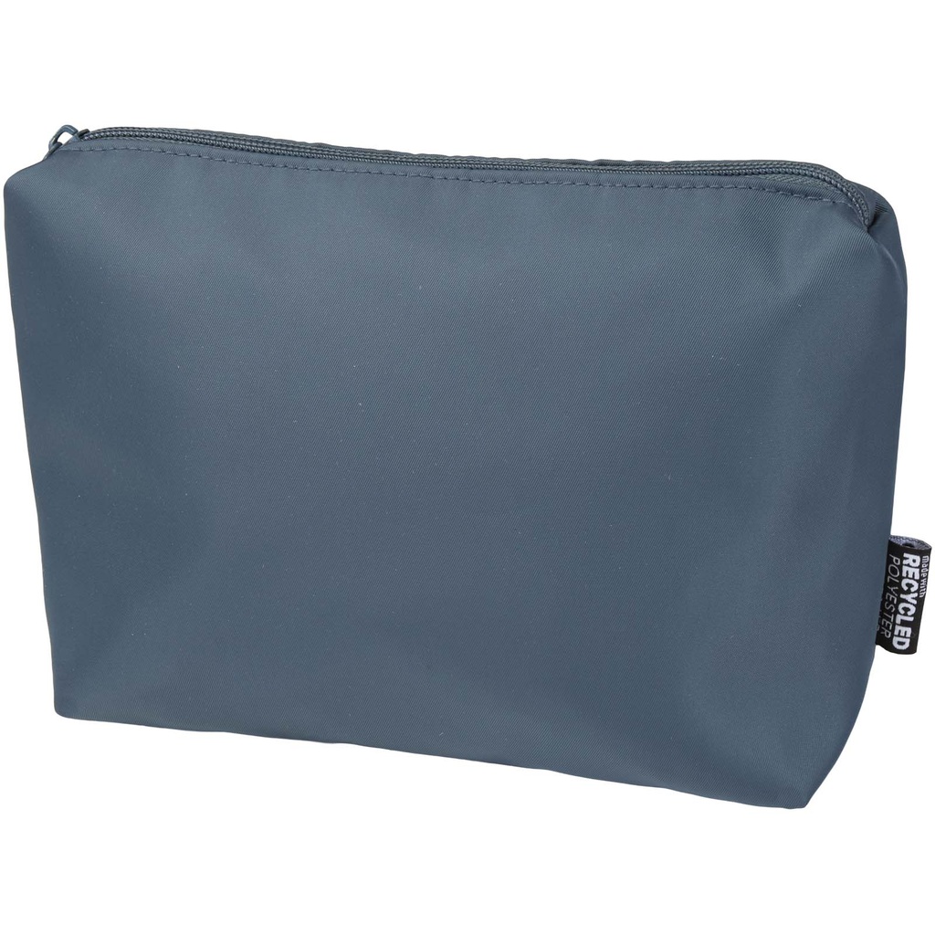 Trip Aware™, kosmetyczka podróżna wykonana z materiałów z recyklingu, 2 l 120767 - Szaroniebieski