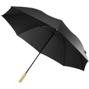 Wiatroodporny parasol golfowy 76 cm z PET z recyklingu Romee 109409 - Czarny