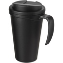Americano® Grande 350 ml mug with spill-proof lid 210421 - Czarny