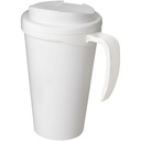 Americano® Grande 350 ml mug with spill-proof lid 210421 - Biały