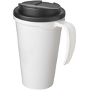Americano® Grande 350 ml mug with spill-proof lid 210421 - Biało-czarny