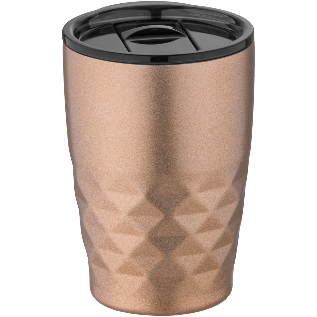 Kubek termiczny Geo 350 ml z izolacją próżniowo miedzianą 100455 - Miedziany