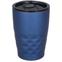 Kubek termiczny Geo 350 ml z izolacją próżniowo miedzianą 100455 - Niebieski