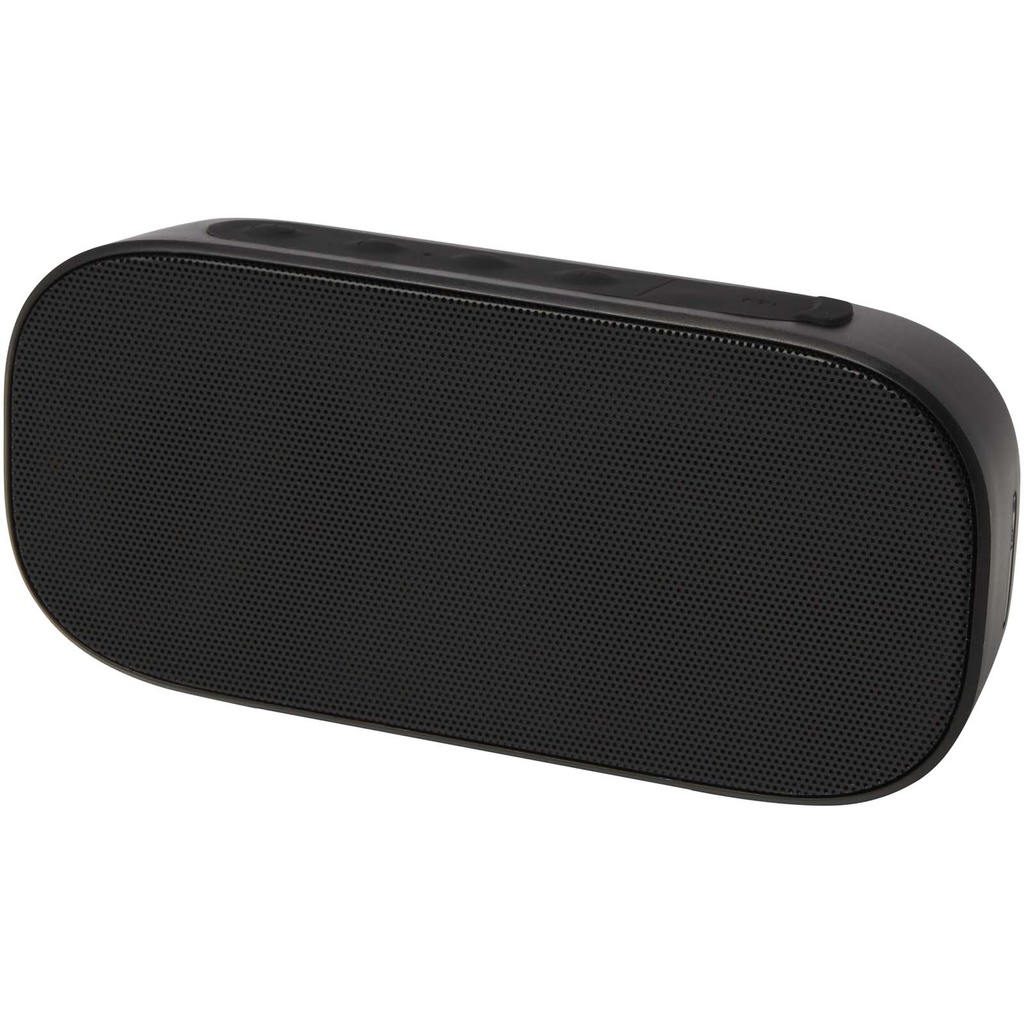 Stark 2.0 głośnik Bluetooth® IPX5 5 W z tworzyw sztucznych pochodzących z recyklingu 124320 - Czarny