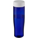 H2O Active® Eco Tempo 700 ml bidon z zakrętką 210450 - Biało-niebieski