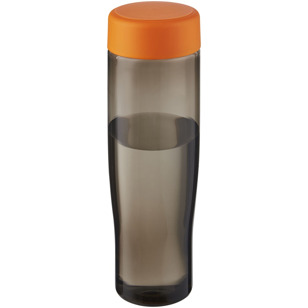H2O Active® Eco Tempo 700 ml bidon z zakrętką 210450 - Pomarańczowo-węgiel drzewny