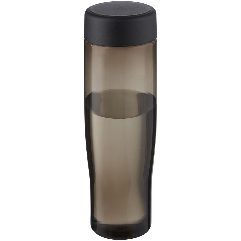 H2O Active® Eco Tempo 700 ml bidon z zakrętką 210450 - Czarno-węgiel drzewny