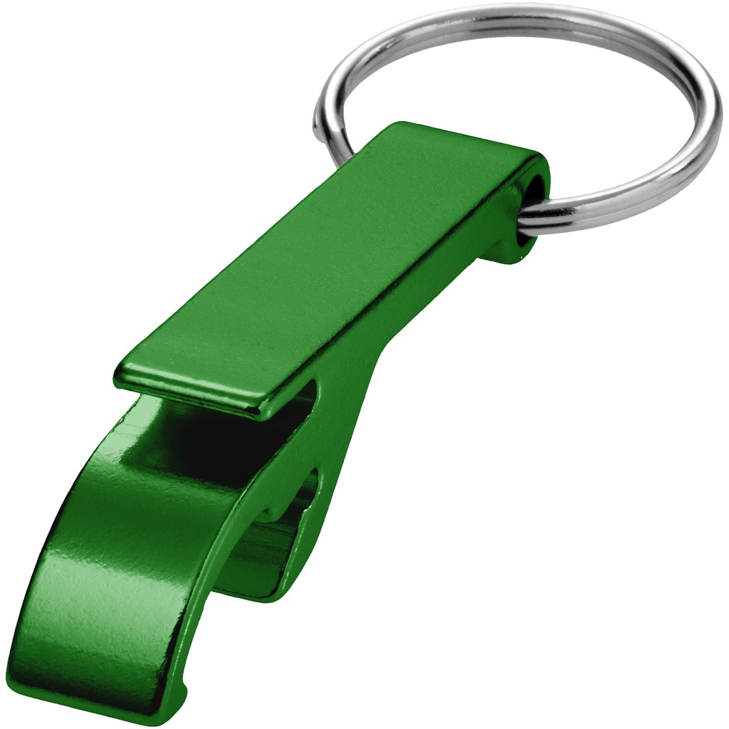 Brelok aluminiowy Tao z otwieraczem do butelek i puszek 118018 - Zielony