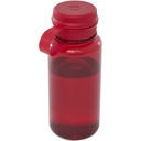 Butelka sportowa Ryder z materiału RPET, z certyfikatem RCS, o pojemności 900 ml, z wielofunkcyjną zakrętką 100837 - Czerwony