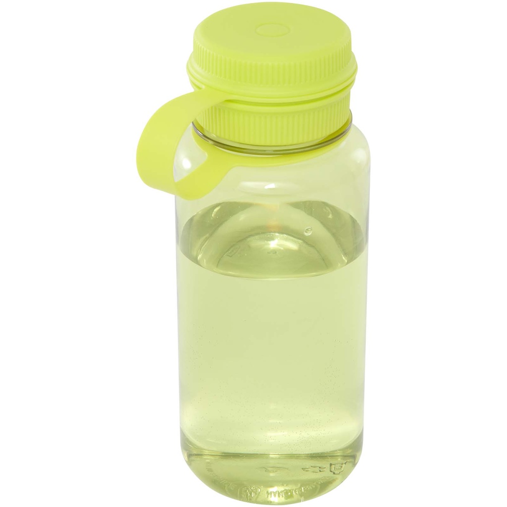 Butelka sportowa Ryder z materiału RPET, z certyfikatem RCS, o pojemności 900 ml, z wielofunkcyjną zakrętką 100837 - Limonkowy