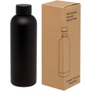 Spring miedziana butelka próżniowa ze stali nierdzewnej z recyklinku z certyfikatem RCS 500 ml 100798 - Czarny