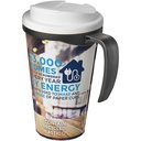 Kubek Brite-Americano® 350 ml z wieczkiem zapobiegającym rozchlapaniu 210420 - Czarno-biały