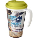 Kubek Brite-Americano® 350 ml z wieczkiem zapobiegającym rozchlapaniu 210420 - Biało-limonkowy