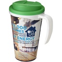 Kubek Brite-Americano® 350 ml z wieczkiem zapobiegającym rozchlapaniu 210420 - Biało-zielony