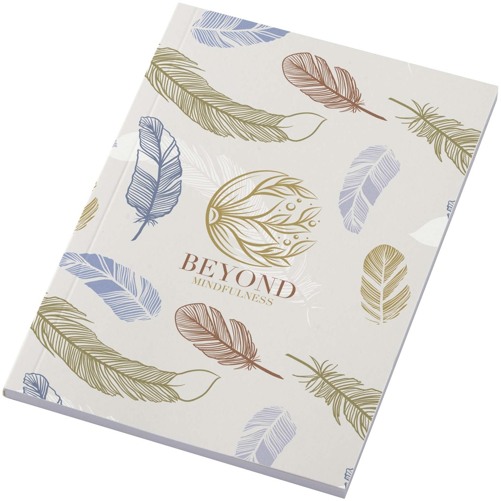 Notatnik A6 Novella Austen Colours z miękką okładką, 50 kartek 210247 - Kość słoniowa