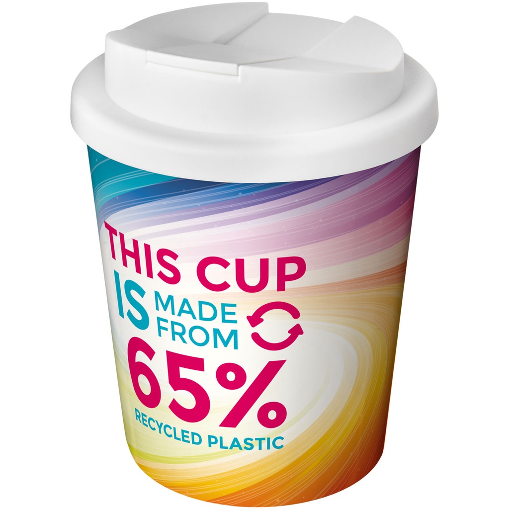 Brite-Americano® Eco szczelny izolowany kubek o pojemności 250 ml 210497 - Biały