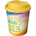 Brite-Americano® Eco szczelny izolowany kubek o pojemności 250 ml 210497 - Żółty