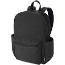 Recanvas miejski plecak na 15,6-calowego laptopa o pojemności 16 l z recyklingu z certyfikatem GRS 130124 - Czarny