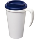 Kubek termiczny z serii Americano® Grande o pojemności 350 ml 210004 - Biało-niebieski