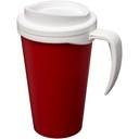 Kubek termiczny z serii Americano® Grande o pojemności 350 ml 210004 - Czerwono-biały
