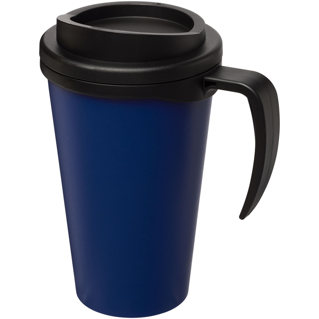Kubek termiczny z serii Americano® Grande o pojemności 350 ml 210004 - Niebiesko-czarny