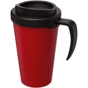 Kubek termiczny z serii Americano® Grande o pojemności 350 ml 210004 - Czerwono-czarny