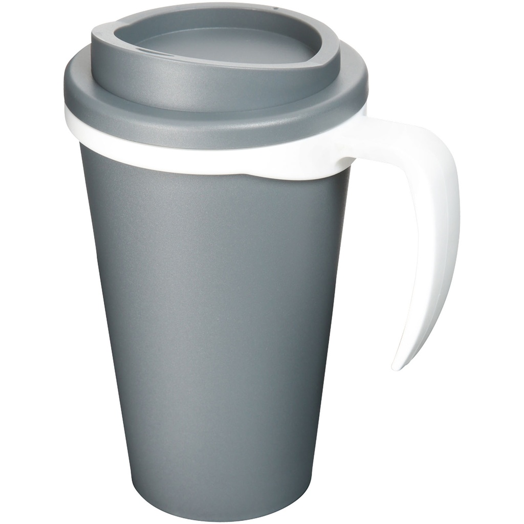 Kubek termiczny z serii Americano® Grande o pojemności 350 ml 210004 - Szaro-biały