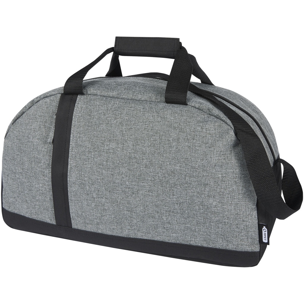 Reclaim torba sportowa, dwukolorowa, z recyklingu, z certyfikatem GRS, 21 l 120656 - Czarno-melanż szary