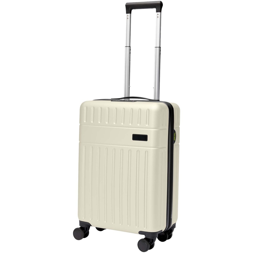 Rover twarda walizka na kółkach z tworzyw sztucznych pochodzących z recyklingu z certyfikatem GRS o wysokości 51 cm i pojemno 130049 - Piaskowiec