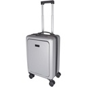 Rover Pro twarda walizka na kółkach z tworzyw sztucznych pochodzących z recyklingu z certyfikatem GRS o wysokości 51 cm i poj 130087 - Srebrny