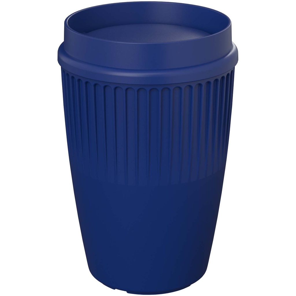 Cirrus POP kubek o pojemności 350 ml z pokrywką 360° 220520 - Niebieski