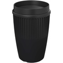 Cirrus POP kubek o pojemności 350 ml z pokrywką 360° 220520 - Czarny