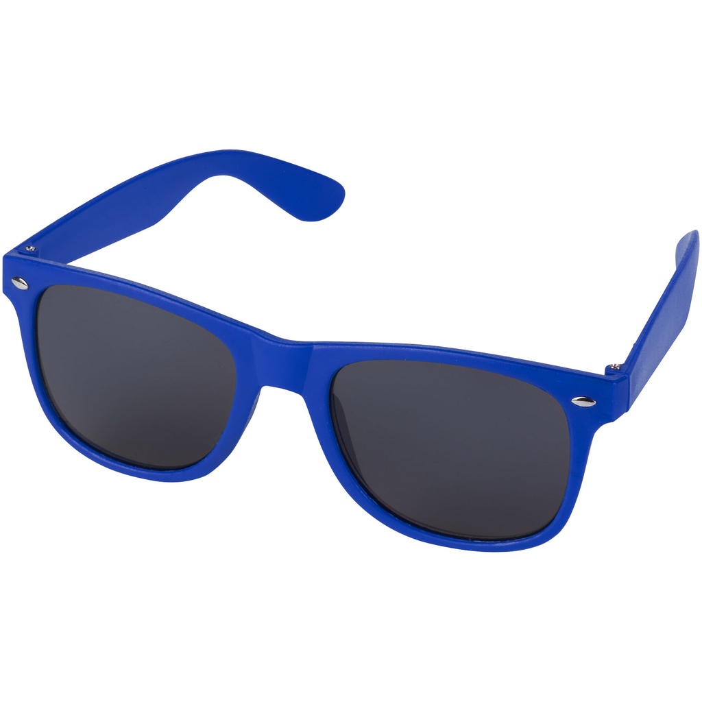 Sun Ray okulary przeciwsłoneczne z tworzywa sztucznego pochodzącego z recyklingu 127026 - Królewski niebieski