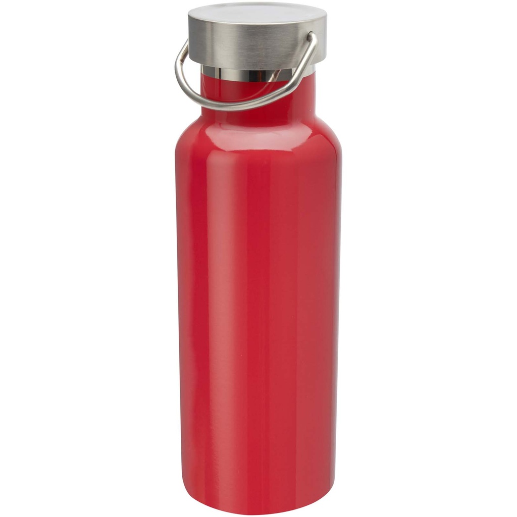 Thor butelka na wodę o pojemności 500 ml wykonana ze stali nierdzewnej z certyfikatem RCS 100819 - Czerwony