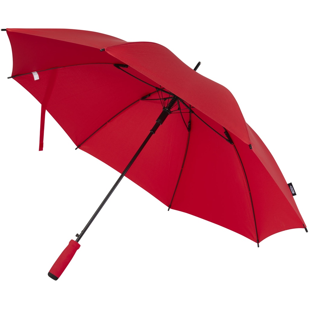 Niel automatyczny parasol o średnicy 58,42 cm wykonany z PET z recyklingu 109418 - Czerwony