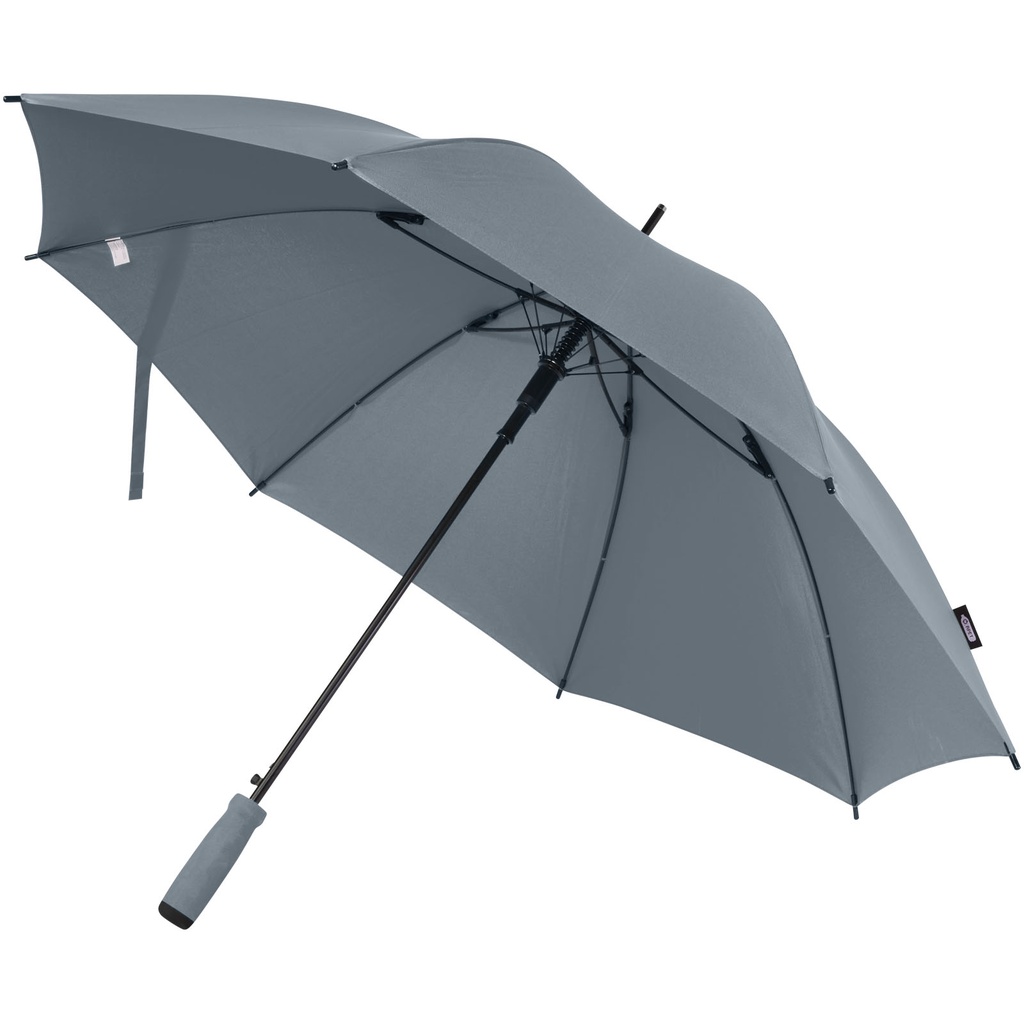 Niel automatyczny parasol o średnicy 58,42 cm wykonany z PET z recyklingu 109418 - Szary