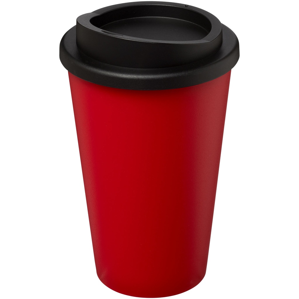 Americano® 350 ml kubek termoizolowany 220001 - Czarno-czerwony