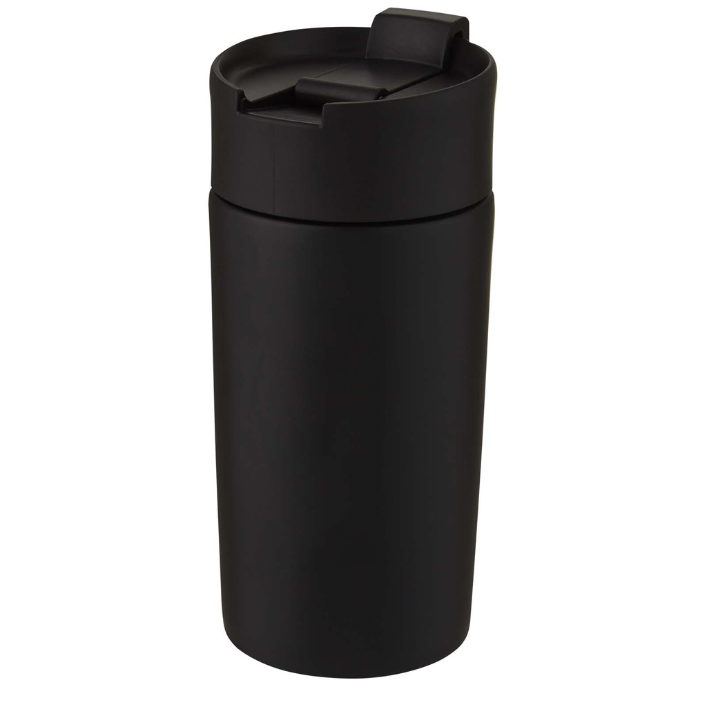 Kubek Jetta izolowany próżniowo i powlekany miedzią o pojemności 330 ml 100689 - Czarny