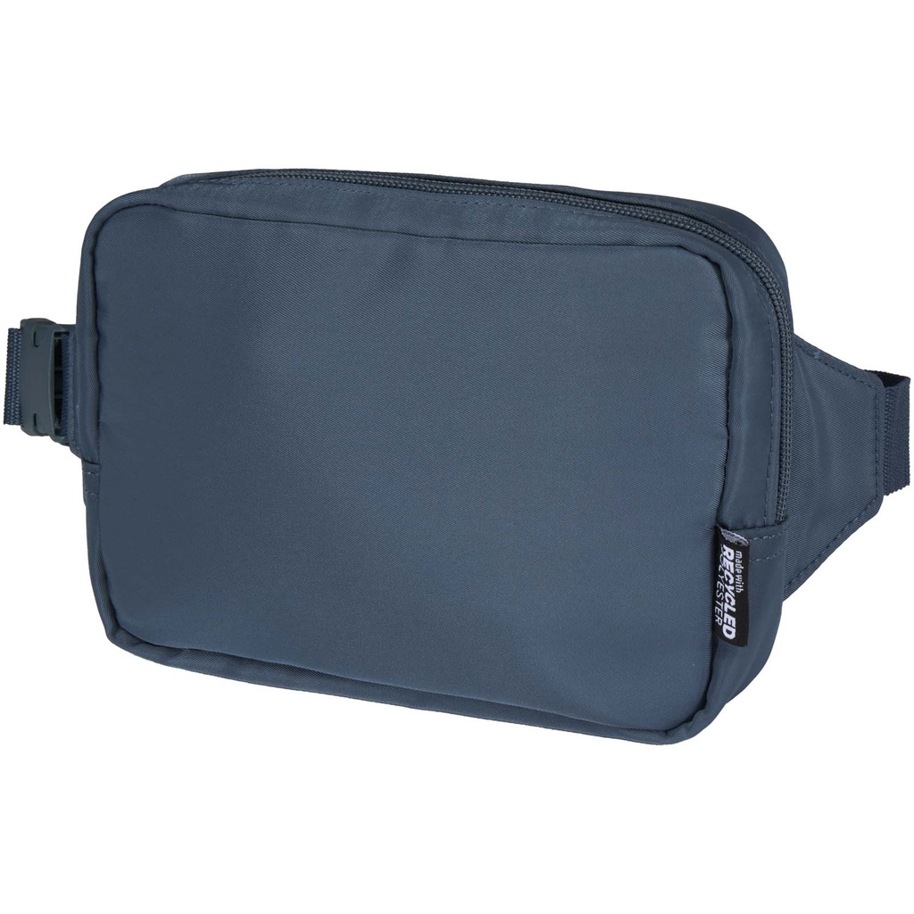 Trip Aware™, torba na ramię wykonana z materiałów z recyklingu, 1 l 120764 - Szaroniebieski