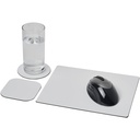 Podkładka pod mysz Brite-Mat® w zestawie z podkładkami pod kubek combo 1 210526 - Czarny