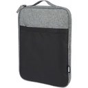 Reclaim 14-calowe etui na laptopa, dwa kolory, z recyklingu z certyfikatem GRS, 2,5 l 120654 - Czarno-melanż szary
