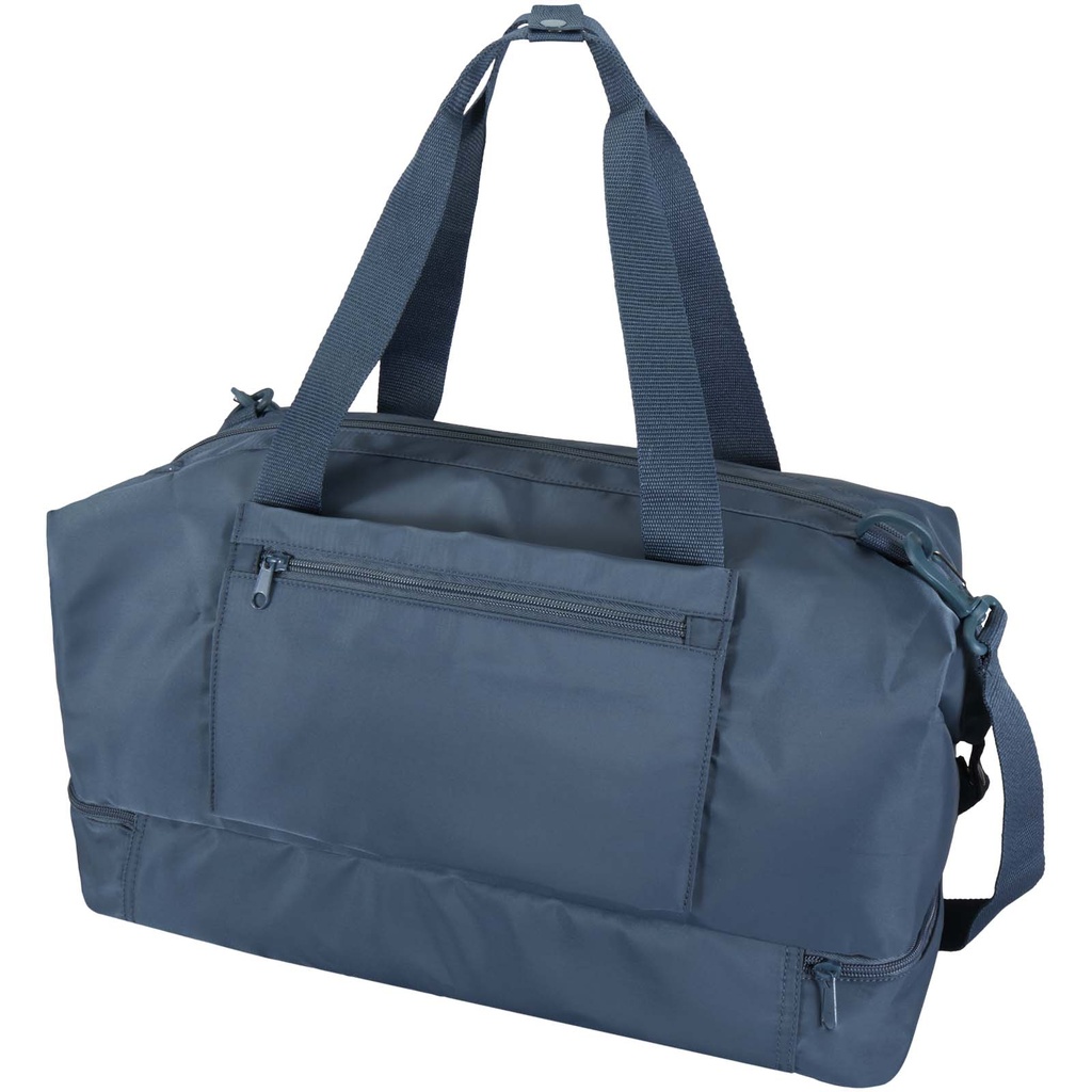 Trip Aware™, torba podróżna wykonana z materiałów z recyklingu, 42 l 120763 - Szaroniebieski