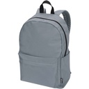 Byron plecak na 14-calowego laptopa o pojemności 16 l z recyklingu z certyfikatem GRS 130096 - Szary