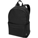 Byron plecak na 14-calowego laptopa o pojemności 16 l z recyklingu z certyfikatem GRS 130096 - Czarny