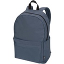 Byron plecak na 14-calowego laptopa o pojemności 16 l z recyklingu z certyfikatem GRS 130096 - Szaroniebieski