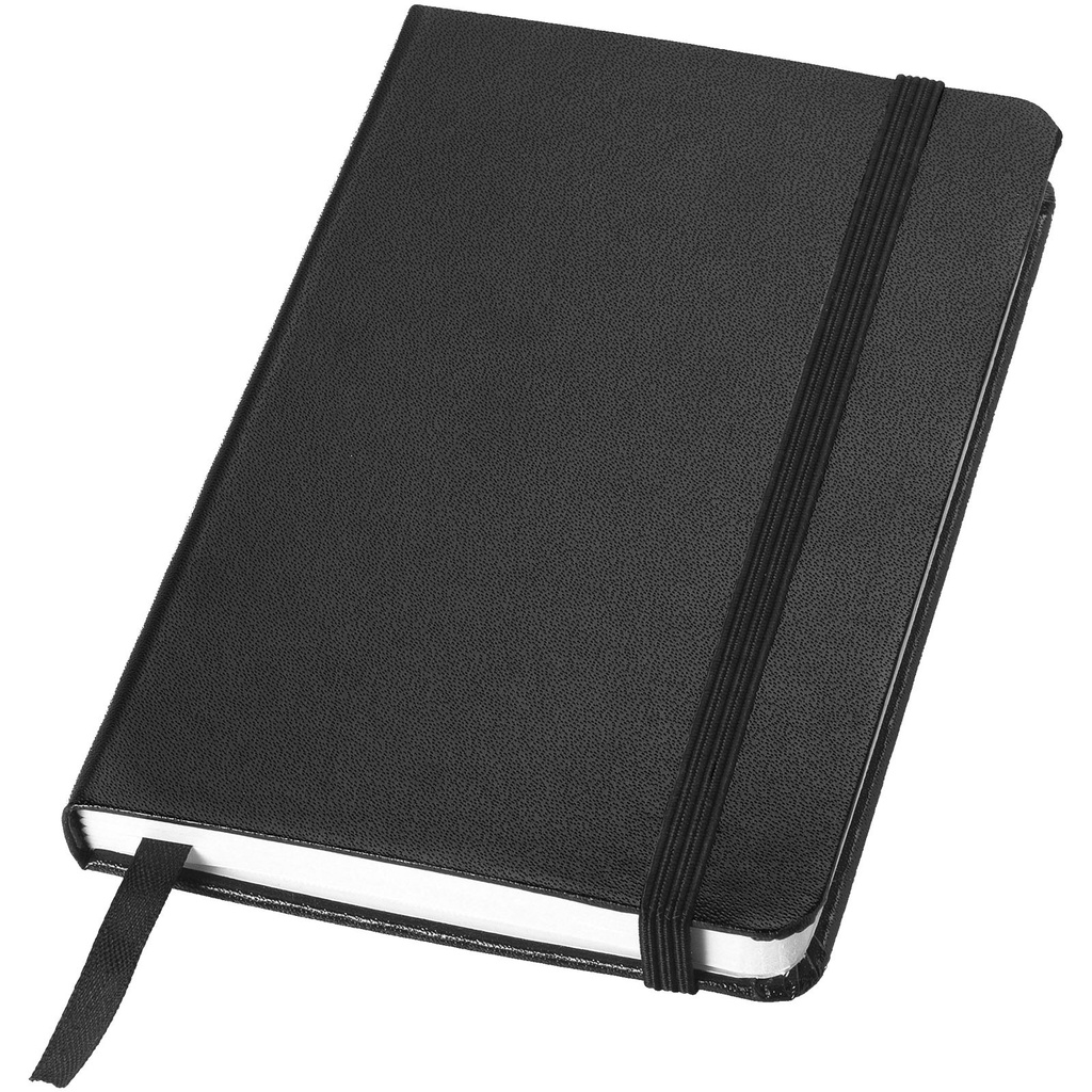 Notes kieszonkowy A6 Classic w twardej okładce 106180 - Czarny