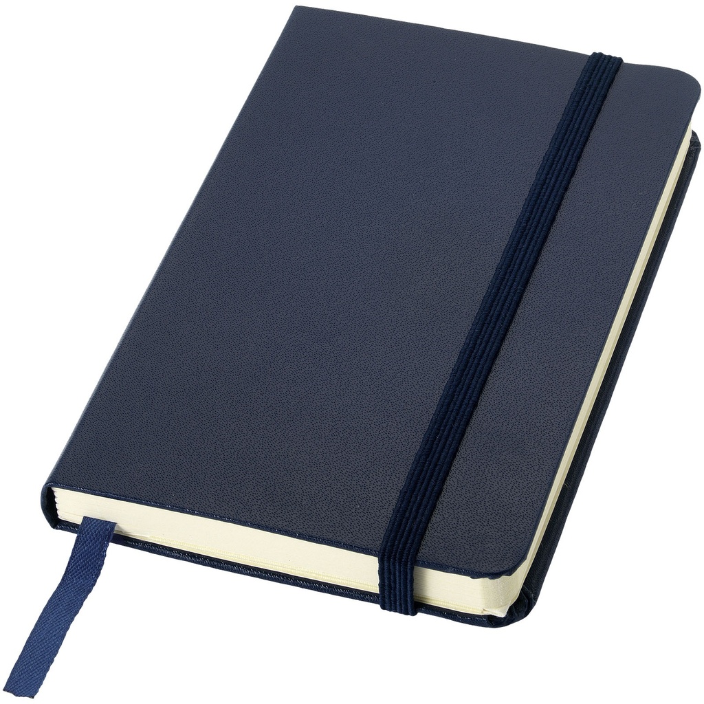 Notes kieszonkowy A6 Classic w twardej okładce 106180 - Granatowy