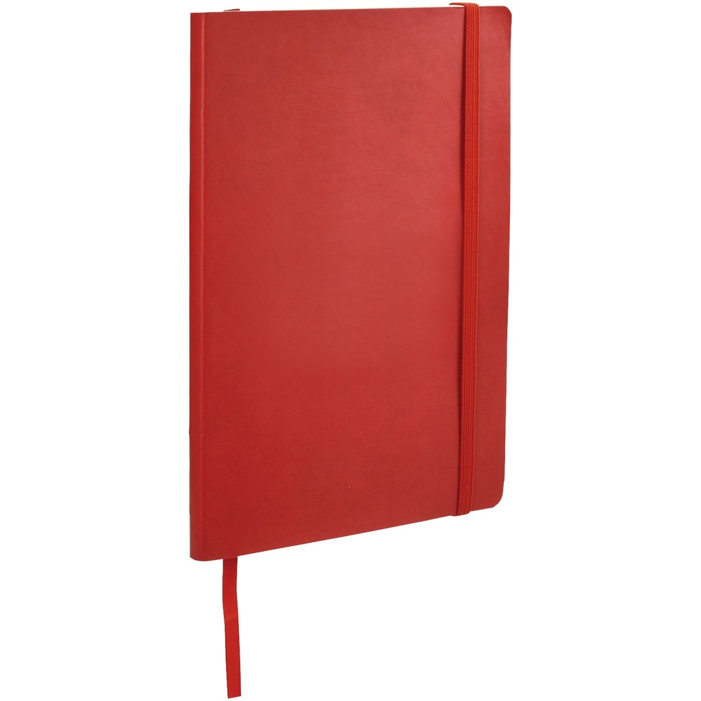 Notes A5 w miękkiej okładce Classic 106830 - Czerwony