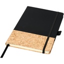 Notes A5 Evora z poliuretanu Thermo i korka 107320 - Czarny